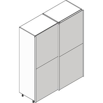 sliding 2 door wardrobe