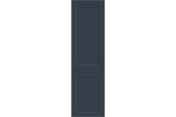 Handleless Shaker Style Matt Indigo Blue Bedrooms-Elland Matt Indigo Blue