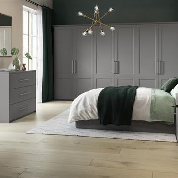 Bella Matt Dust Grey Richmond Bedroom